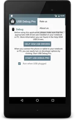 USB Debug Pro android App screenshot 0